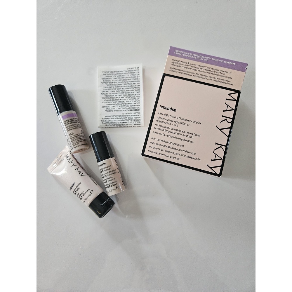 Mary Kay Timewise Mini Night Restore And Recover Complex New
